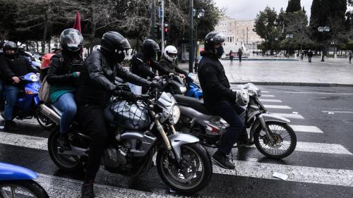 κίνηση μοτοσυκλέτες