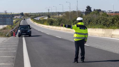 Μπλόκο τροχαίας