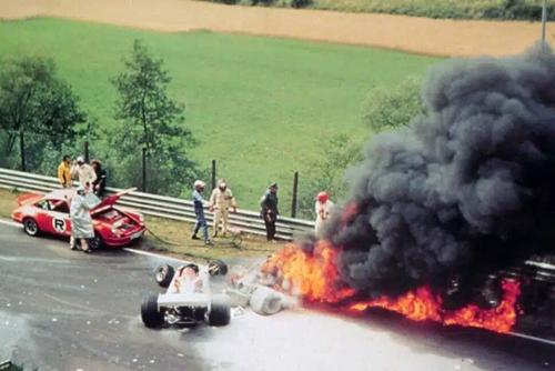 To ατύχημα του Niki Lauda στο GP Γερμανίας του 1976