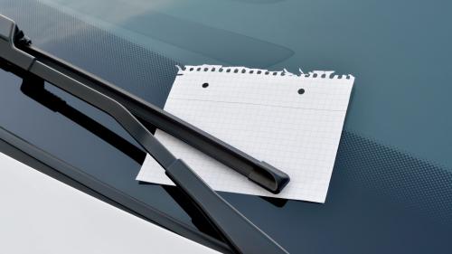 paper on windshield 2