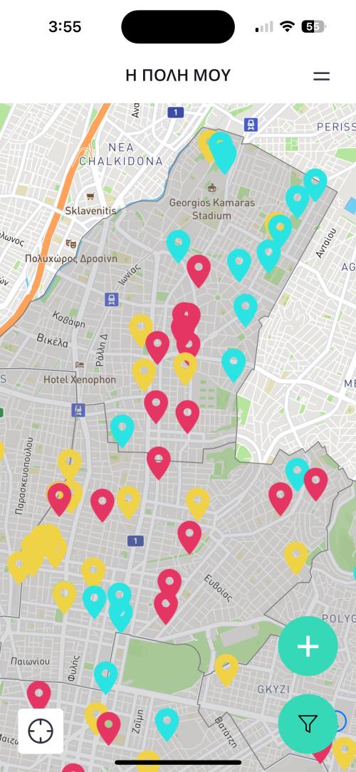 novoville παράνομη στάθμευση