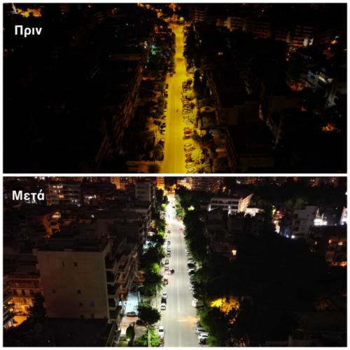 Οδοφωτισμός στη Θεσσαλονίκη