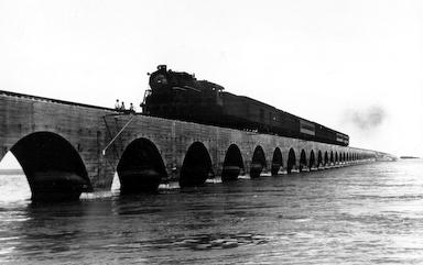 Oversea railway