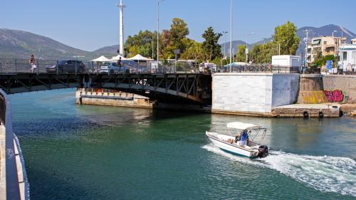 chalkida bridge gefira euripou proti ston kosmo sirtaroti