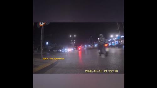 παραβίαση ερυθρού σηματοδότη Κρήτη