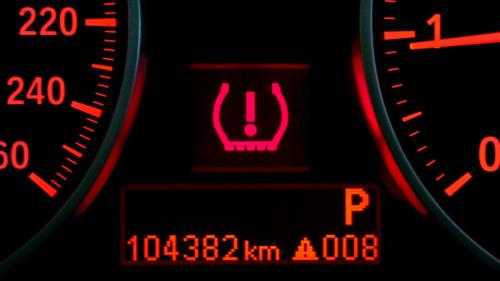 tyre pressure warning light