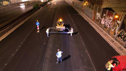 πλέγμα οπλισμού στον Κηφισό
