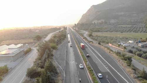 πράσινη άσφαλτος εθνική οδός αθήνα θεσσαλονίκη