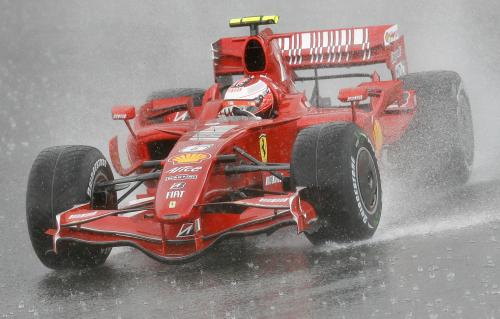 Με τη Ferrari τη χρονιά που έγινε παγκόσμιος πρωταθλητής, το 2007