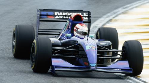 Ο Roland Ratzenberger το 1994 με τη Simtek-Ford