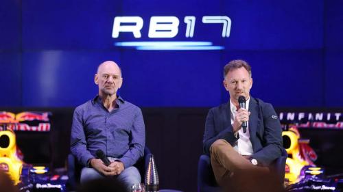 O Adrian Newey (αριστερά) με τον διευθυντή της RBR Christian Horner