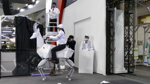 Kawasaki ρομποτική κατσίκα αυτόνομη που οδηγείται 2022
