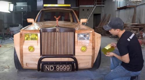 rolls royce wooden b