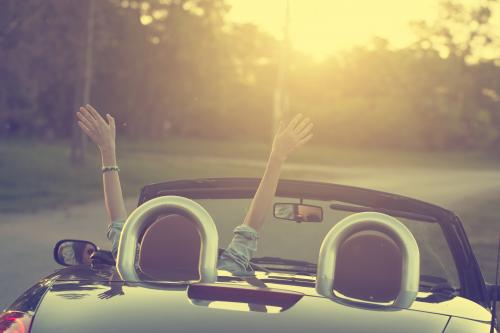 cabrio woman