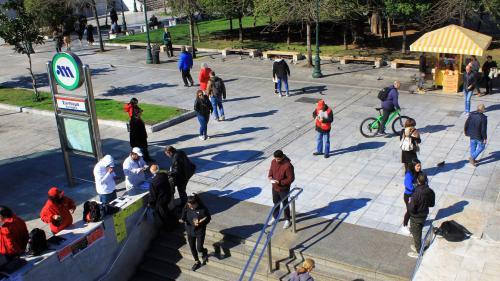 Πλατεία Συντάγματος στην Αθήνα