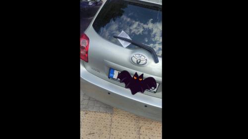 στάθμευση σε οδηγό όδευσης τυφλών