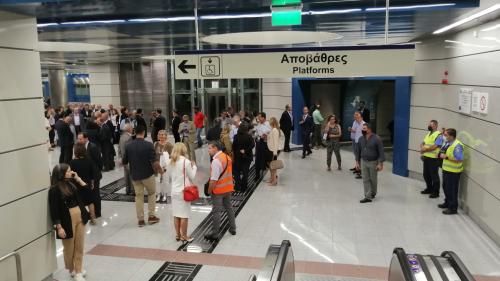 Σταθμός Πειραιά εγκαίνια