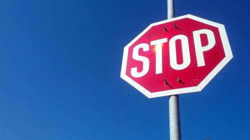 πινακίδα stop