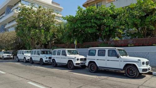 στρατός mercedes g-class
