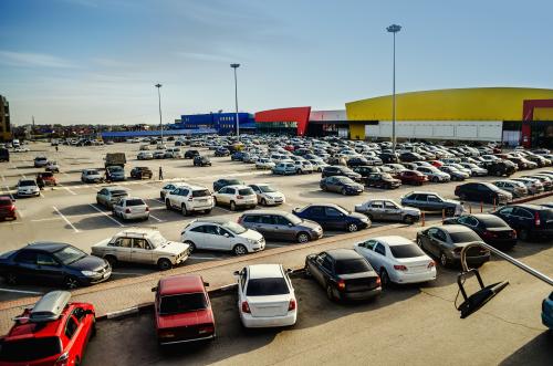 Parking σε supermarket