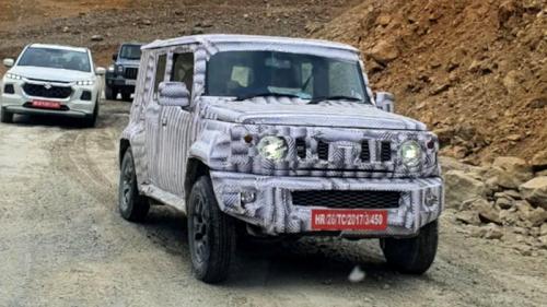 Από τις δοκιμές του 5θυρου Jimny στην Ινδία όπου και θα κατασκευάζεται