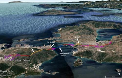 υποθαλάσσια ζεύξη σαλαμίνασ