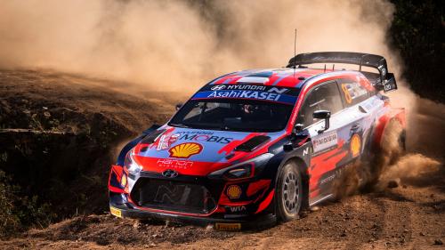Tanak WRC Rally Italia Sardinia