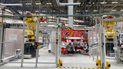 tesla εργοστάσιο