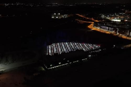 tesla lights b