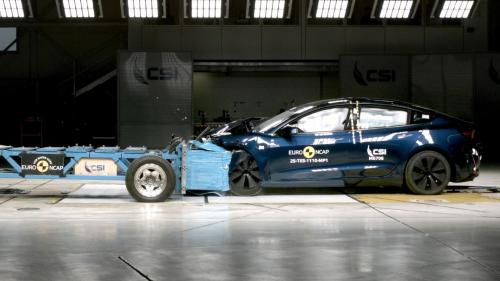 tesla model 3 crash test
