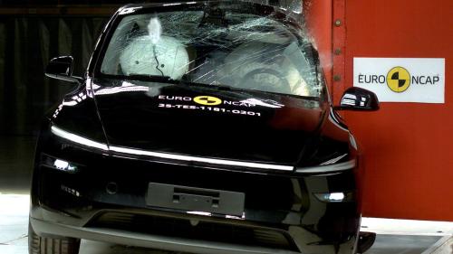 tesla model y crash test