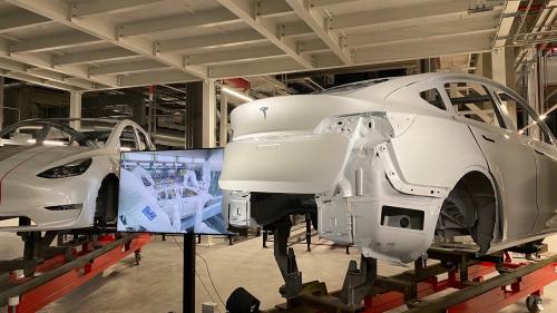 παραγωγή αυτοκινήτων Tesla