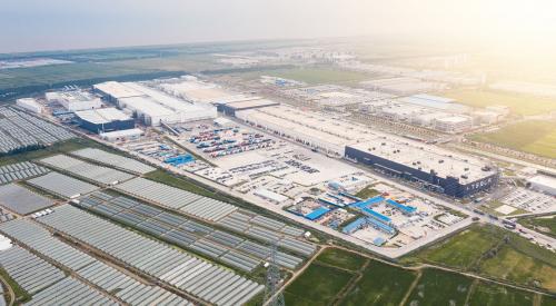 Το Tesla Gigafactory στη Σαγκάη της Κίνας