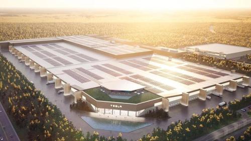 tesla gigafactory γερμανία