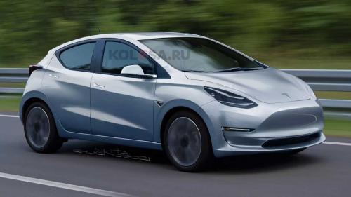 Ανεπίσημο σχέδιο του φημολγούμενο Tesla Model 2 των 25.000 ευρώ