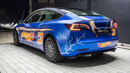 tesla model 3 hot wheels b