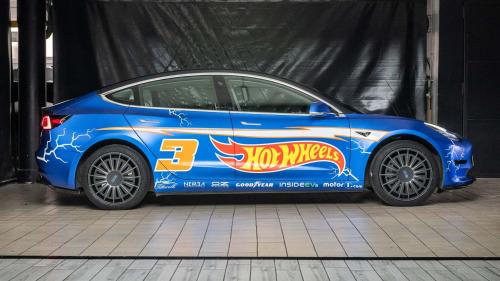tesla model 3 hot wheels c