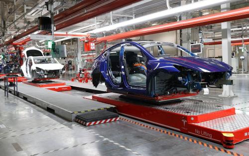 Tesla παραγωγή μοντέλων