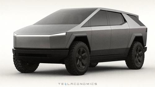 Ανεπίσημα ψηφιακά σχέδια ενός υποθετικού Tesla CyberSUV