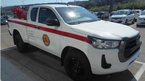 toyota hilux πυροσβεστικό