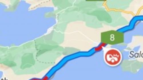 τρακάρισμα google maps