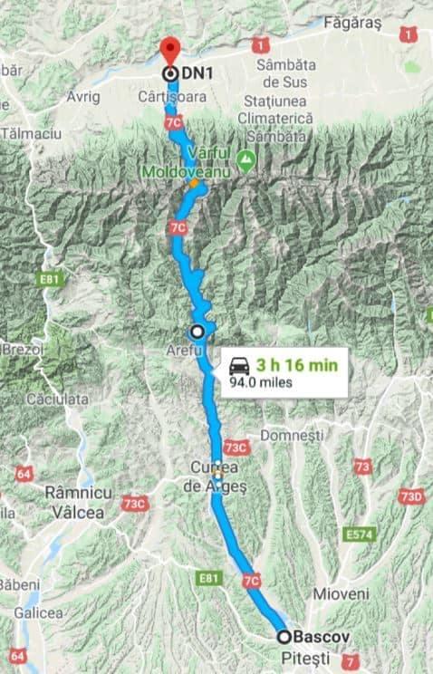 Transfagarasan ρουμανια κόμης Δράκουλας
