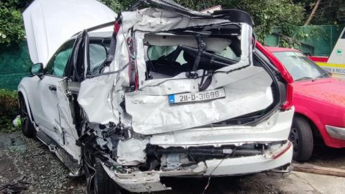 volvo xc90 τροχαίο ατύχημα