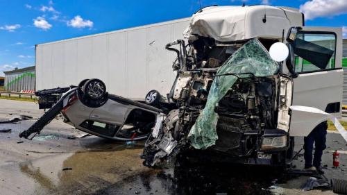 truck crash
