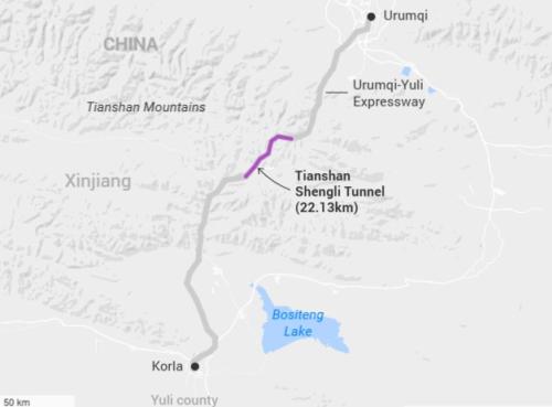 Τούνελ Tianshan Shengli