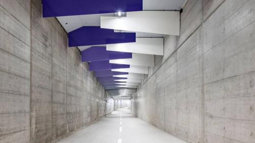 τούνελ για ποδήλατα στη ζυρίχη