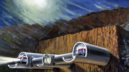 Ισπανία-Μαρόκο σιδηροδρομικό τούνελ