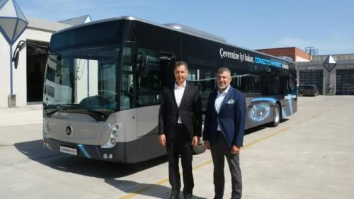 τουρκικά υβριδικά λεωφορεία mercedes