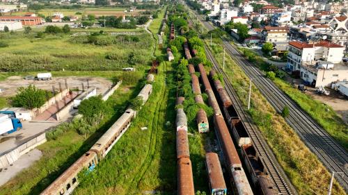 νεκροταφείο τρένων ΟΣΕ Θεσσαλονίκη