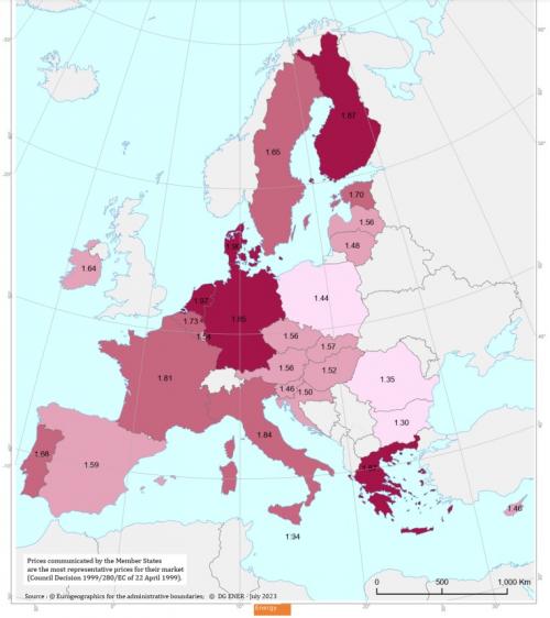 ακριβότερη βενζίνη στην Ευρώπη